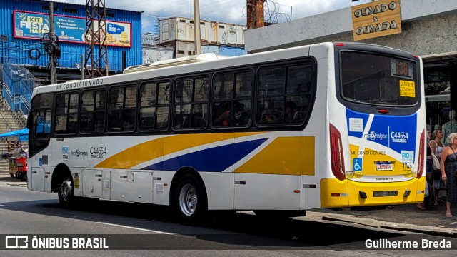 Auto Viação Três Amigos C44654 na cidade de Rio de Janeiro, Rio de Janeiro, Brasil, por Guilherme Breda. Número da foto: #12434645.