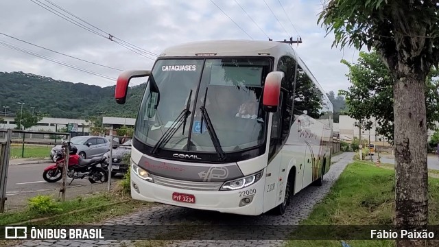 Paraibuna Transportes 22000 na cidade de Juiz de Fora, Minas Gerais, Brasil, por Fábio Paixão. Número da foto: #12433704.