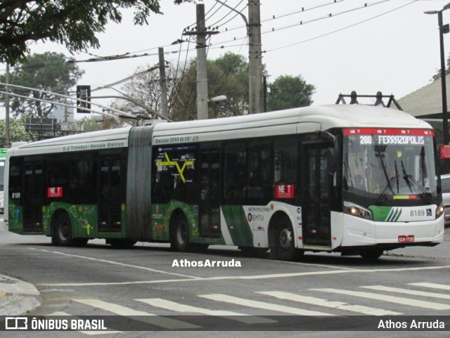 Next Mobilidade - ABC Sistema de Transporte 8189 na cidade de São Paulo, São Paulo, Brasil, por Athos Arruda. Número da foto: #12435732.