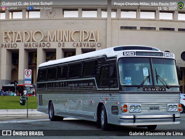 Ônibus Particulares 6463 na cidade de São Paulo, São Paulo, Brasil, por Gabriel Giacomin de Lima. Número da foto: #12434348.