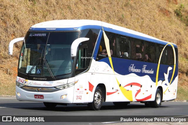 Advance Transatur 3142 na cidade de Piraí, Rio de Janeiro, Brasil, por Paulo Henrique Pereira Borges. Número da foto: #12435735.