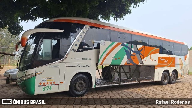 Empresa de Transportes Andorinha 6174 na cidade de Loanda, Paraná, Brasil, por Rafael Rodenas. Número da foto: #12434459.