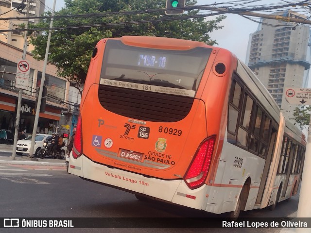 TRANSPPASS - Transporte de Passageiros 8 0929 na cidade de São Paulo, São Paulo, Brasil, por Rafael Lopes de Oliveira. Número da foto: #12435144.