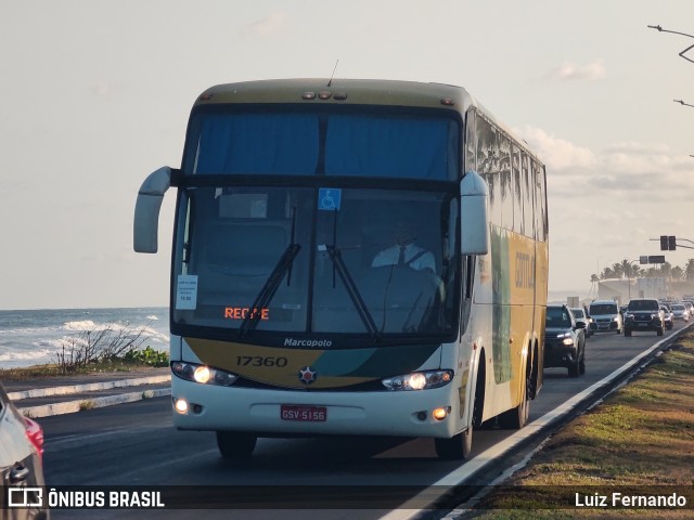 Empresa Gontijo de Transportes 17360 na cidade de Maceió, Alagoas, Brasil, por Luiz Fernando. Número da foto: #12434859.
