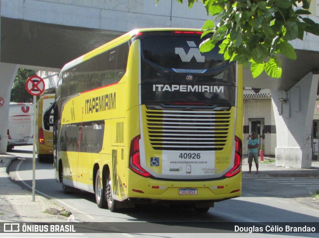 Viação Nova Itapemirim 40926 na cidade de Belo Horizonte, Minas Gerais, Brasil, por Douglas Célio Brandao. Número da foto: #12434568.