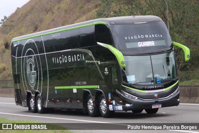 Viação Garcia 96150 na cidade de Piraí, Rio de Janeiro, Brasil, por Paulo Henrique Pereira Borges. Número da foto: #12435781.