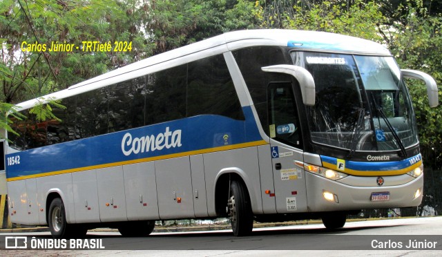 Viação Cometa 18542 na cidade de São Paulo, São Paulo, Brasil, por Carlos Júnior. Número da foto: #12434022.