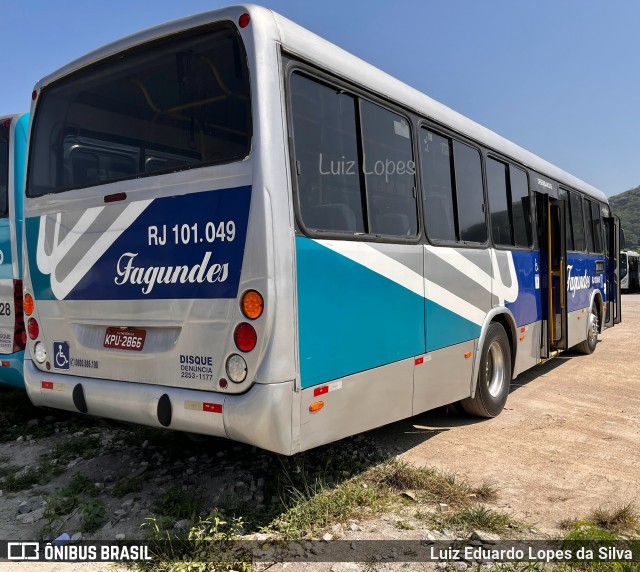 Auto Ônibus Fagundes RJ 101.049 na cidade de Niterói, Rio de Janeiro, Brasil, por Luiz Eduardo Lopes da Silva. Número da foto: #12433982.