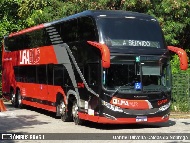 Lirabus 23106 na cidade de São Paulo, São Paulo, Brasil, por Gabriel Oliveira Caldas da Nobrega. Número da foto: #12433629.