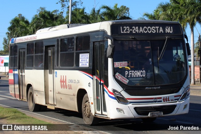 TTL S.A. - Transporte y Turismo Lambaré - Líneas 23-24-31 y 33 1645 na cidade de Mariano Roque Alonso, Central, Paraguai, por José Paredes. Número da foto: #12434745.