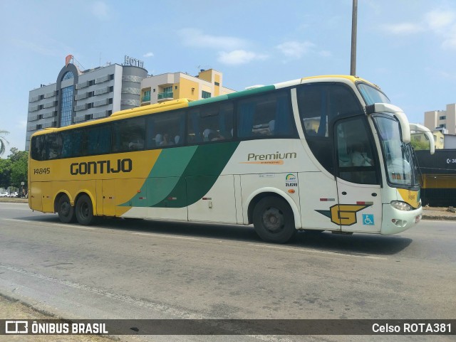Empresa Gontijo de Transportes 14845 na cidade de Ipatinga, Minas Gerais, Brasil, por Celso ROTA381. Número da foto: #12433933.