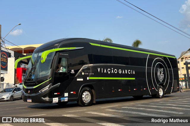 Viação Garcia 82309 na cidade de Telêmaco Borba, Paraná, Brasil, por Rodrigo Matheus. Número da foto: #12436099.