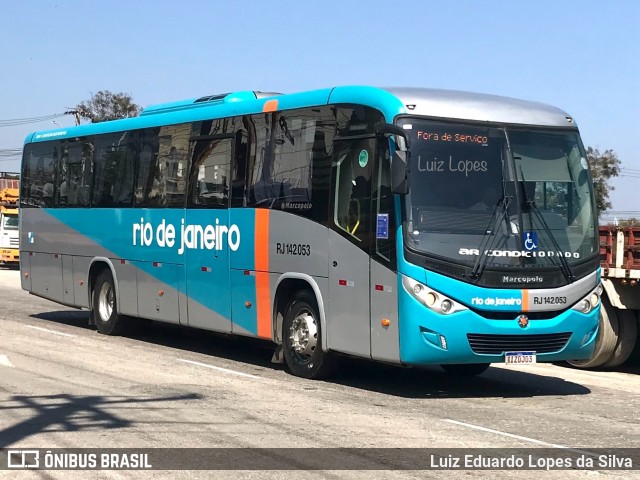 Expresso Rio de Janeiro RJ 142.053 na cidade de Niterói, Rio de Janeiro, Brasil, por Luiz Eduardo Lopes da Silva. Número da foto: #12433513.
