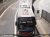 Viação Metrópole Paulista - Zona Sul 7 3421 na cidade de São Paulo, São Paulo, Brasil, por Mateus C.  Cardoso. Número da foto: #12434373.