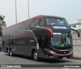 Transportes Única Petrópolis RJ 163.008 na cidade de Rio de Janeiro, Rio de Janeiro, Brasil, por Edson Alexandree. Número da foto: #12435571.