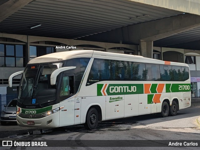 Empresa Gontijo de Transportes 21700 na cidade de Aracaju, Sergipe, Brasil, por Andre Carlos. Número da foto: #12438955.