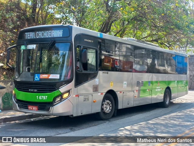 Transcooper > Norte Buss 1 6797 na cidade de São Paulo, São Paulo, Brasil, por Matheus Neri dos Santos. Número da foto: #12439040.