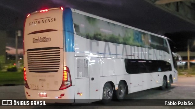 Auto Viação Catarinense 3736 na cidade de Juiz de Fora, Minas Gerais, Brasil, por Fábio Paixão. Número da foto: #12437834.