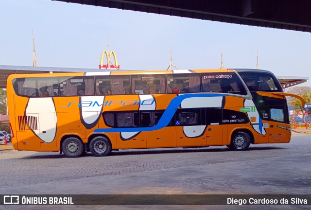 Viação Sampaio 13107 na cidade de Resende, Rio de Janeiro, Brasil, por Diego Cardoso da Silva. Número da foto: #12437620.