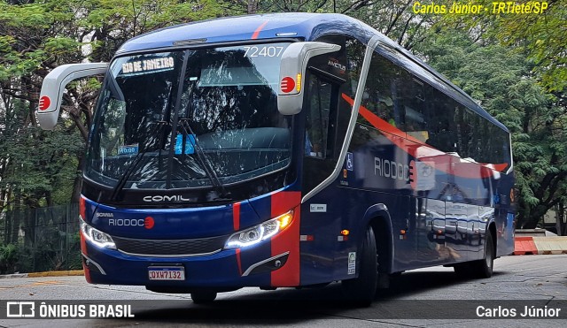 Viação Riodoce 72407 na cidade de São Paulo, São Paulo, Brasil, por Carlos Júnior. Número da foto: #12438473.