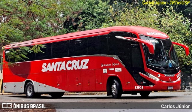 Viação Santa Cruz 33923 na cidade de São Paulo, São Paulo, Brasil, por Carlos Júnior. Número da foto: #12439029.