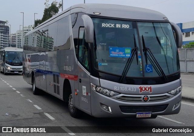 Auto Viação 1001 RJ 108.433 na cidade de Rio de Janeiro, Rio de Janeiro, Brasil, por Gabriel Conceição. Número da foto: #12436531.