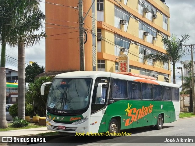 Solaris Transportes 16 na cidade de Montes Claros, Minas Gerais, Brasil, por José Alkmim. Número da foto: #12437499.