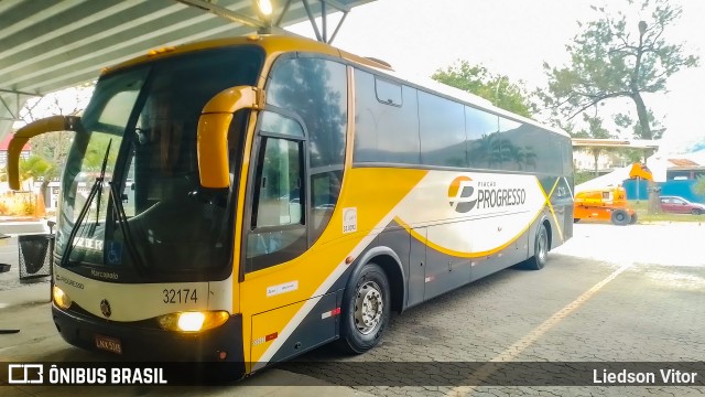 Viação Progresso 32174 na cidade de Três Rios, Rio de Janeiro, Brasil, por Liedson Vitor. Número da foto: #12438730.