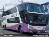 Condorbus 2433 na cidade de Estación Central, Santiago, Metropolitana de Santiago, Chile, por Benjamín Tomás Lazo Acuña. Número da foto: #:id.