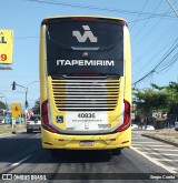 Viação Nova Itapemirim 40836 na cidade de Vila Velha, Espírito Santo, Brasil, por Sergio Corrêa. Número da foto: #:id.