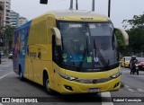 Transportes Única Petrópolis RJ 163.029 na cidade de Rio de Janeiro, Rio de Janeiro, Brasil, por Gabriel Conceição. Número da foto: #12436534.