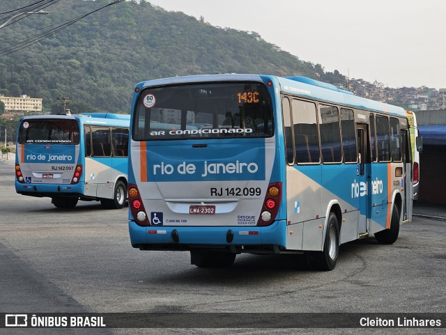 Expresso Rio de Janeiro RJ 142.099 na cidade de Niterói, Rio de Janeiro, Brasil, por Cleiton Linhares. Número da foto: #12439248.