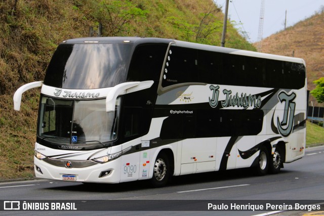 TJ Turismo 9090 na cidade de Piraí, Rio de Janeiro, Brasil, por Paulo Henrique Pereira Borges. Número da foto: #12439987.