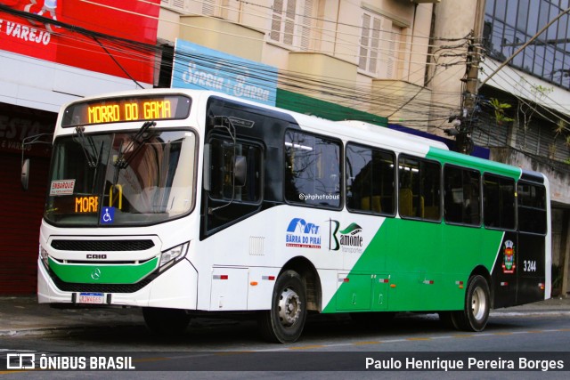 Bamonte Transportes 3 244 na cidade de Barra do Piraí, Rio de Janeiro, Brasil, por Paulo Henrique Pereira Borges. Número da foto: #12439990.