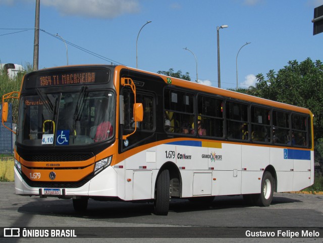 Itamaracá Transportes 1.679 na cidade de Recife, Pernambuco, Brasil, por Gustavo Felipe Melo. Número da foto: #12439810.
