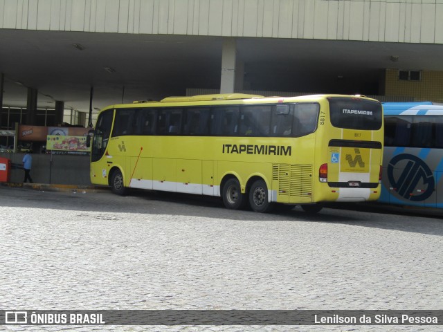 Viação Itapemirim 8817 na cidade de Caruaru, Pernambuco, Brasil, por Lenilson da Silva Pessoa. Número da foto: #12440605.