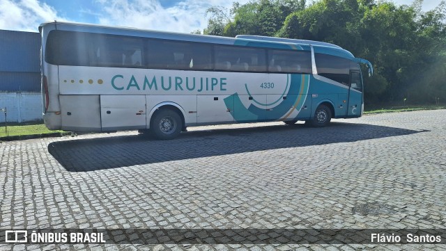 Auto Viação Camurujipe 4330 na cidade de Cruz das Almas, Bahia, Brasil, por Flávio  Santos. Número da foto: #12441047.