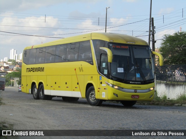 Viação Itapemirim 60071 na cidade de Caruaru, Pernambuco, Brasil, por Lenilson da Silva Pessoa. Número da foto: #12440582.