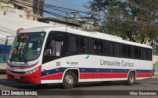 Empresa de Transportes Limousine Carioca RJ 129.031 na cidade de Duque de Caxias, Rio de Janeiro, Brasil, por Vitor Dasneves. Número da foto: #12441287.