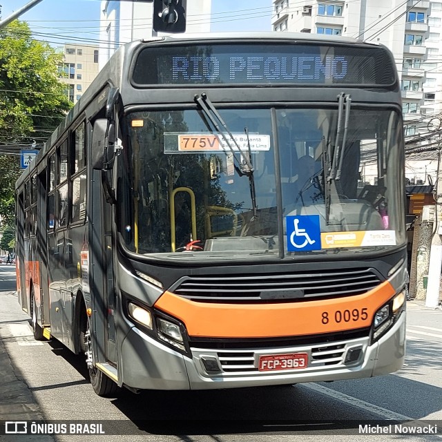 TRANSPPASS - Transporte de Passageiros 8 0095 na cidade de São Paulo, São Paulo, Brasil, por Michel Nowacki. Número da foto: #12441224.
