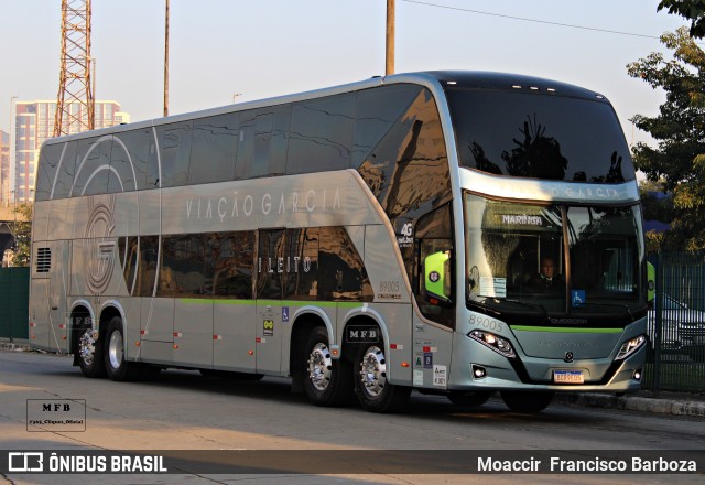 Viação Garcia 89005 na cidade de São Paulo, São Paulo, Brasil, por Moaccir  Francisco Barboza. Número da foto: #12440176.