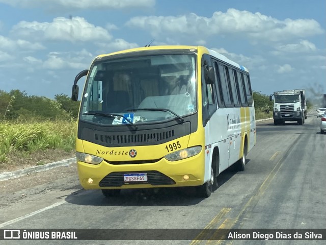 Viação Nordeste 1995 na cidade de São Pedro, Rio Grande do Norte, Brasil, por Alison Diego Dias da Silva. Número da foto: #12439237.