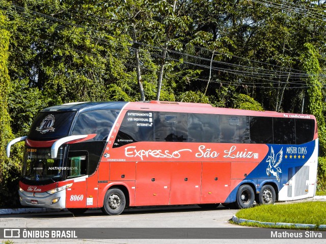 Expresso São Luiz 8060 na cidade de Recife, Pernambuco, Brasil, por Matheus Silva. Número da foto: #12441127.
