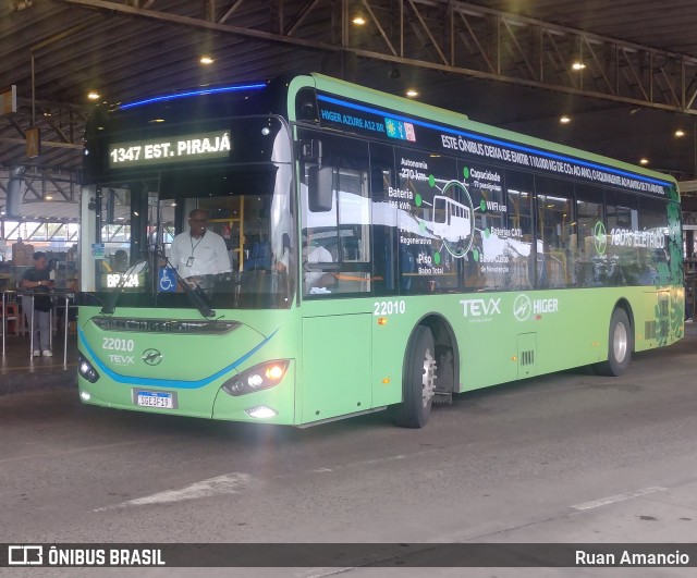 OT Trans - Ótima Salvador Transportes 22010 na cidade de Salvador, Bahia, Brasil, por Ruan Amancio. Número da foto: #12439326.