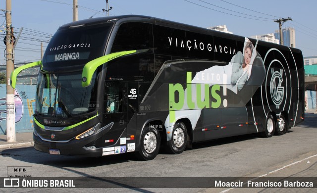 Viação Garcia 88109 na cidade de São Paulo, São Paulo, Brasil, por Moaccir  Francisco Barboza. Número da foto: #12440170.