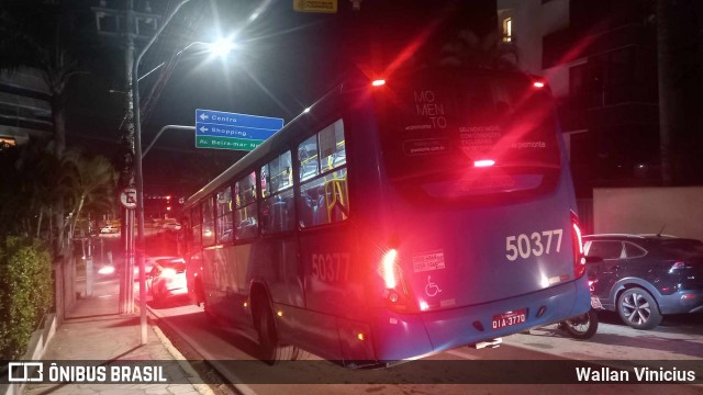 Transol Transportes Coletivos 50377 na cidade de Florianópolis, Santa Catarina, Brasil, por Wallan Vinicius. Número da foto: #12440952.