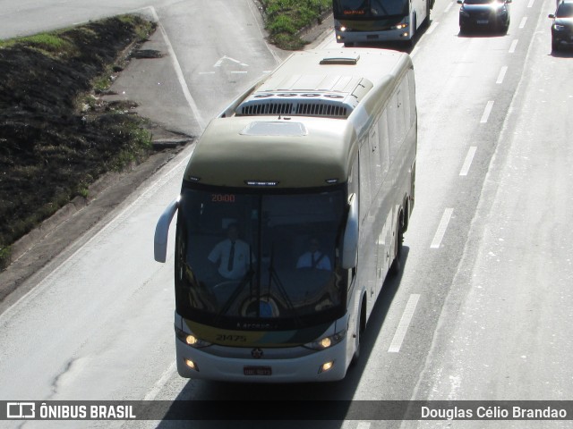 Empresa Gontijo de Transportes 21475 na cidade de Belo Horizonte, Minas Gerais, Brasil, por Douglas Célio Brandao. Número da foto: #12440028.
