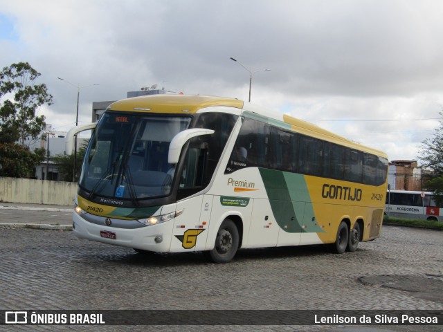 Empresa Gontijo de Transportes 21420 na cidade de Caruaru, Pernambuco, Brasil, por Lenilson da Silva Pessoa. Número da foto: #12442580.