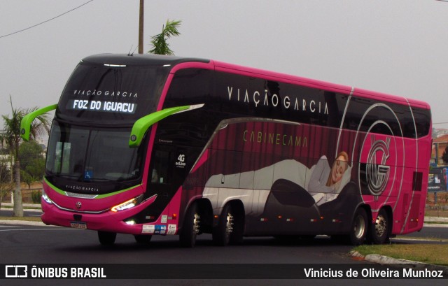 Viação Garcia 86099 na cidade de Marília, São Paulo, Brasil, por Vinicius de Oliveira Munhoz. Número da foto: #12441403.
