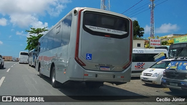 ATT - Atlântico Transportes e Turismo 0I21 na cidade de Camaçari, Bahia, Brasil, por Cecílio Júnior. Número da foto: #12441861.